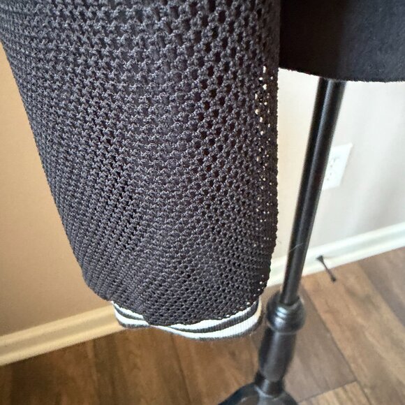 BONGO Medium Bright Floral & Mesh Varsity Zip Vneck Jacket - Picture 7 of 8